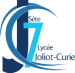 logo J. Curie Sète logo J. Curie Sète